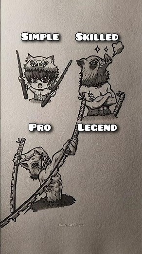 How to Draw Legend Inosuke #demonslayer #sketch #inosuke #art#animeart #animedrawing #draw #fyp