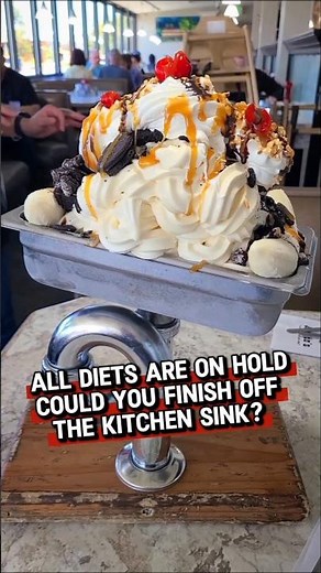 Legendary Kitchen Sink Ice Cream Challenge in Utah