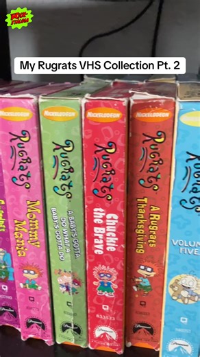 Rediscovering the Rugrats: A Nostalgic VHS Collection