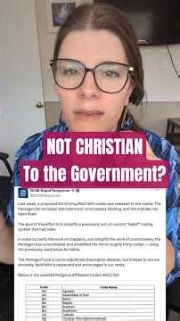 Latter-day Saints Are NOT Christian To The Government?