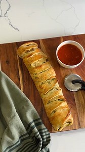 It's a wrap! 👻 Check out how easy it is to make a Mummy Calzone! For the full recipe, visit: https://bit.ly/3WfMZ80 | Cutco Cutlery
