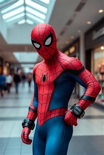 Spiderman goes stupid 😁 #spiderman #dccomics #superhero #shortsfeed #shorts #viralvideo