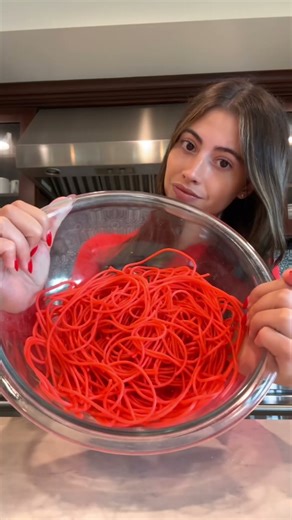 RAINBOW SPAGHETTI 🌈😍