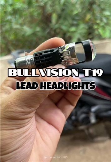 Upgrade Your Ride with Bull Vision T19 Motorcycle Headlight