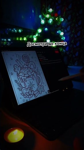 ASMR Drawing on Tablet ✏️ | Stylus Sounds | Redmi Pad Pro #asrm