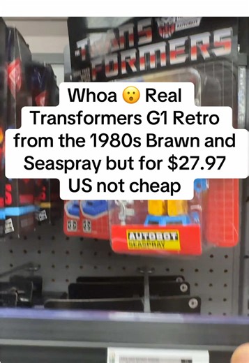 Real Transformers G1 Reissues Now Available at Walmart