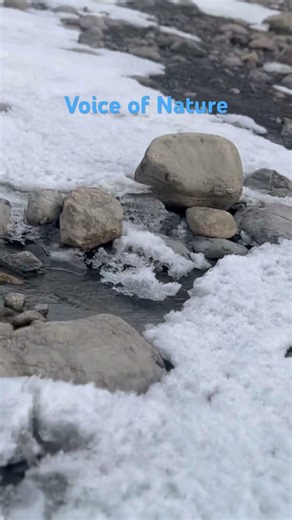 Enjoy the real voice of nature #nature #river #travel #ytshorts #mountains #hunza
