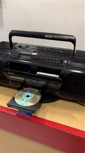 SANYO PH-Z60 CASSETTE PLAYER, CD PLAYER #music #hifi #audio #80s #90s #trending #viral #walkman #20k