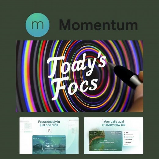Momentum Chrome Extension Review | Stay Focused Every Time You Open a New Tab