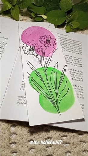 Boho Bookmark ideas 🤍🌸
