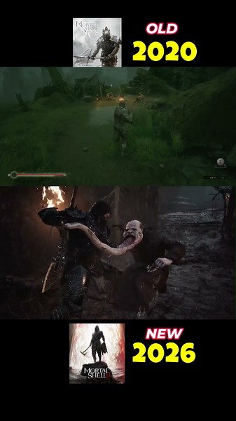 Mortal Shell OLD VS NEW Gamplay