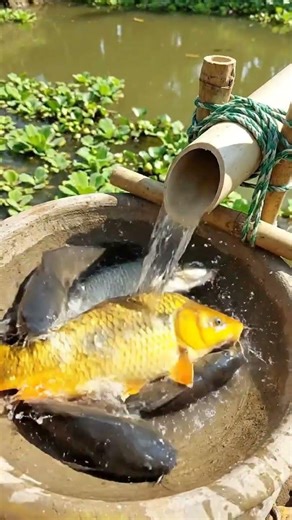 Village people fishing in muddy water #ruralfishing #handfishing #shorts #00119