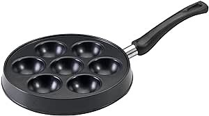 Nordic Ware Danish Ebelskiver Pan,Black 16.00 x 9.63 x 2.38 Inches