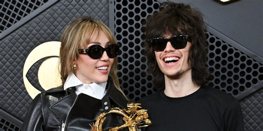 Miley Cyrus’s Edgy Leather Grammys Look Has a Sneaky Personal Touch