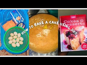 HOW TO BAKE A CAKE USING JIKO /CHARCOAL / CARROT CAKE