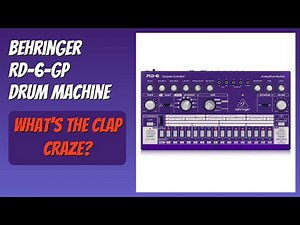 REVIEW (2026): Behringer RD-6-GP Drum Machine. Features