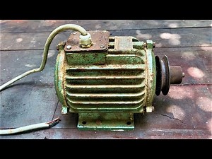 Recovering A Burned Out 3 Phase Motor // Skills For Restoring Old Electric Motors