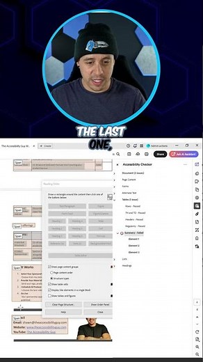 Add a Table Summary in ABBYY FineReader | Accessibility Tutorial #pdftips