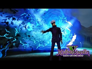 GTA 5 - Gojo Satoru MOD: Cursed Technique Lapse: Blue, AO Max Test (Jujutsu Kaisen)