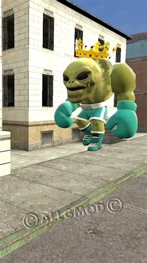 Who scared Lin Gang Melon Alien in Garry's Mod ? #shorts #sonic