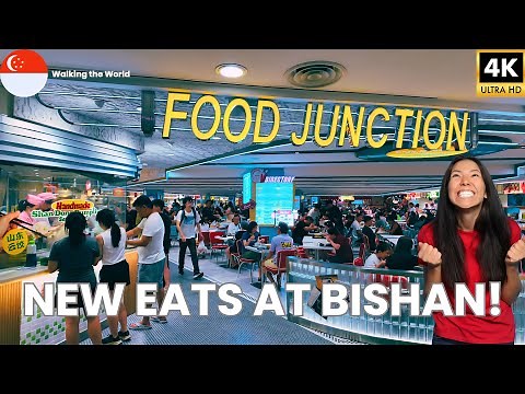 NEW Bishan Food Court Re-opens at Junction 8 Singapore! FULL Walkthrough [4K]
