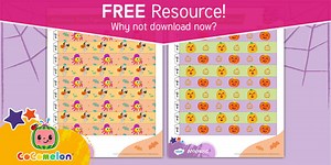 CoComelon: Halloween Party Paper Chains