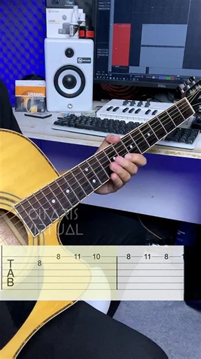 the godfather | guitar tab #guitartutorial #guitarlessons #guitartabs | Shifa Sihatul Iman