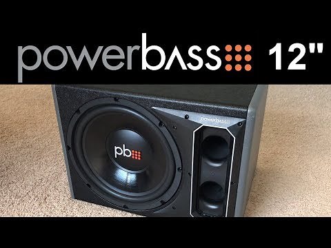 Powerbass 12" Loaded Enclosure