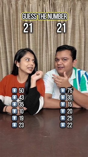 Guess the Number 😅 with my Wife #challenge #gamenight #couple #fun