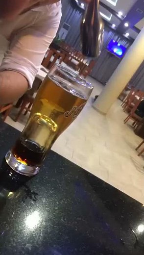 Jagermeister in Beer - Mixed Cocktail