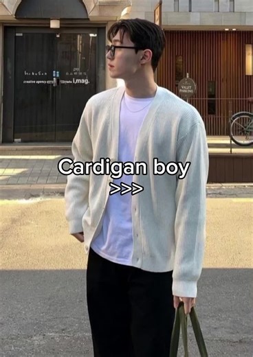 Softboy Outfit Inspiration: Cardigans and Korean Style