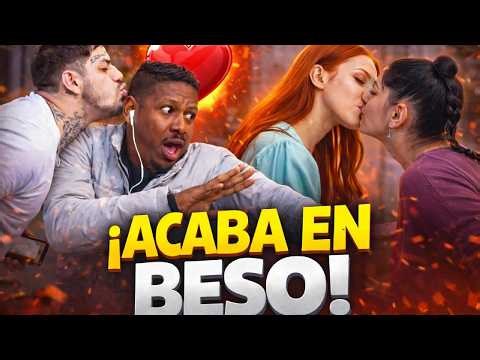 I GO UP TO KISS STRANGERS… and this happens!😳 (Hidden camera prank)