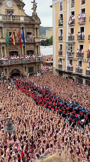 Pamplona Fiesta🔻Running bulls on Instagram: "Chupinazo 2024 #Pamplona #sanfermin #pamplonada #yfm #runningofthebulls #spain #travel #traveltospain #sanfermines #encierro"