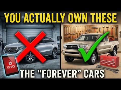 The Last Cars You Can Actually Own (Before Software Kills the Industry)