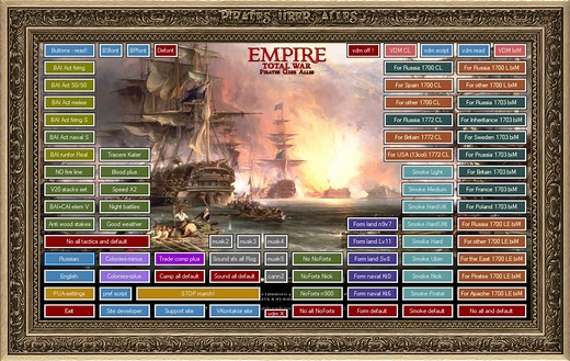 Pirates Über Alles - Submods and selected materials for Empire: Total War