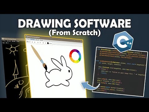 I Made a Drawing Software From Scratch (C++ & OpenGL)