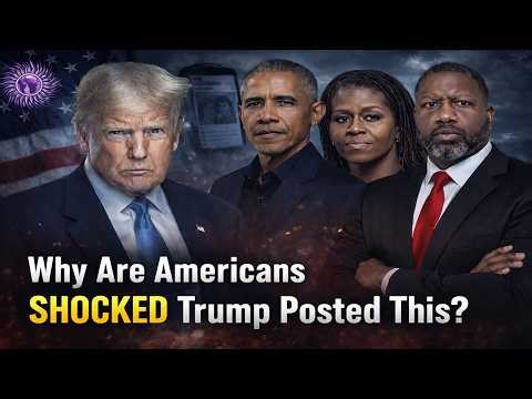 President Barack & Michelle Obama Targeted In Anti-Black Imagery Post By Trump On Truth Social