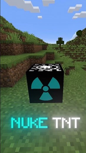 Nuke vs Time vs Toxic TNT! 🧪⏱️☢️ #gaming #minecraft #tnt #boomtnt #satisfying #experiment