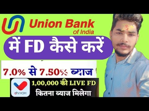 Union Bank Me Online FD Kaise Kare | How To Open FD Account In Union Bank Mobile Banking App VYOM2.0