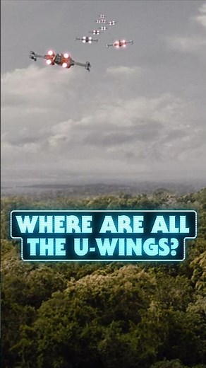 Why Weren't U-Wings Seen in the Battle of Yavin? #starwars