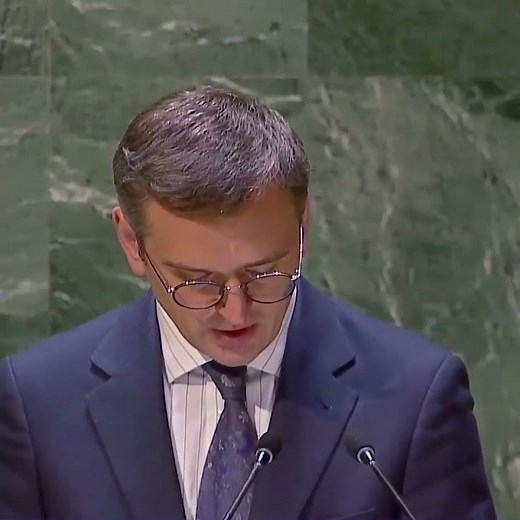 Ukraine's Foreign Affairs Minister Addresses the General Assembly | United Nations