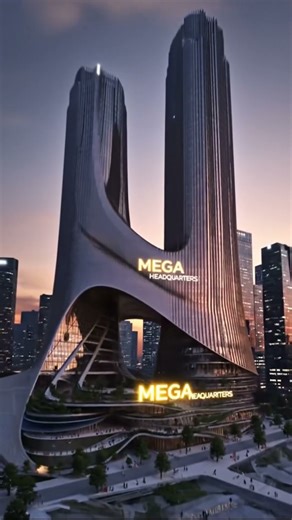 Timelapse Construction of Shenzhen Bay Mega Headquarters | A Futuristic Superstructure