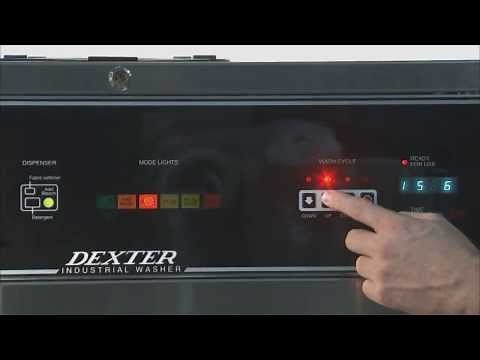 Dexter Washer: Cycle Programming Dexter WCVD Series OPL Washer