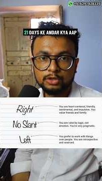 Change Your Personality in 21 Days through Handwriting!