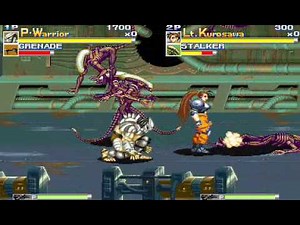 Alien vs Predator Arcade Game Intro