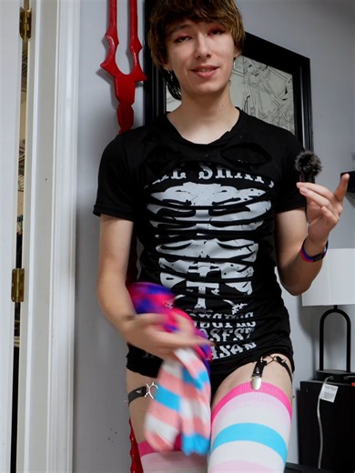 preorders on my website! :3 #femboy #fashion #clothing #lgbtq #thighhighs