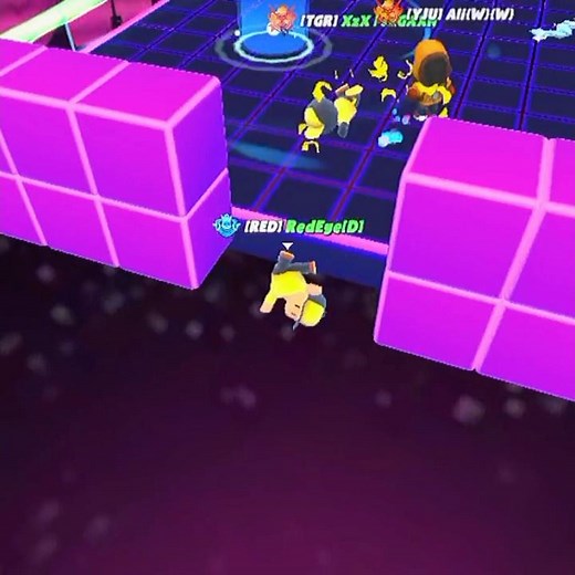 The *INSANE* SAVES IN BLOCK DASH - StumbleGuys Block Dash #stumbleguys #blockdash