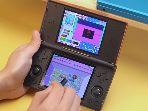 Anbernic RG DS: Early gameplay footage shows sub-$100 dual-screen gaming handheld emulating Nintendo DS and Nintendo 3DS games with stylus support