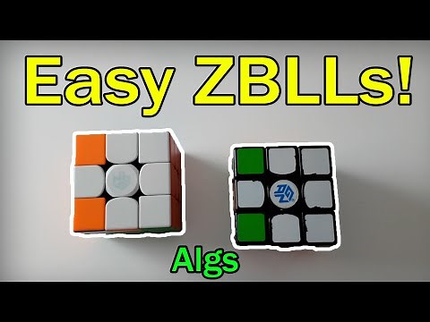 Easy ZBLL Algorithms (Tutorial)
