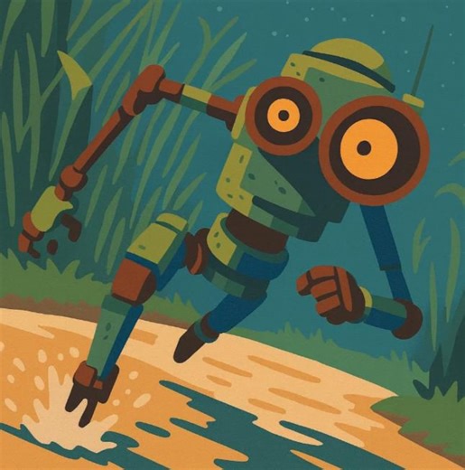 Måla efter siffror Retro Robot – Rolig Sci-Fi-målning efter siffror för vuxna och barn, Lekfullt gör-det-själv-konstkit - Etsy Sverige